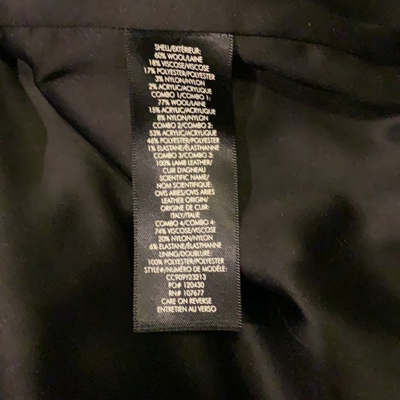 Alice and Olivia animal print patch open leather jacket - Picture 9 of 9